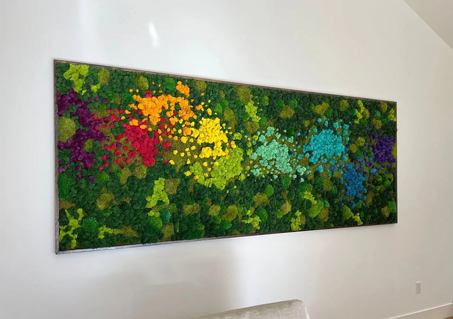 ساخت دیوار خزه‌ ای_کاماپرس