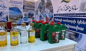حضور شرکت پیشگامان شیمی منطقه آزاد انزلی در نمایشگاه ایروان