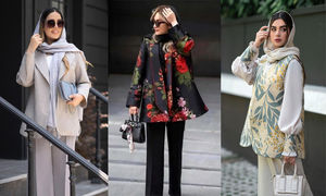  5 مدل از محبوب ترین مدل مانتوهای ژاکارد