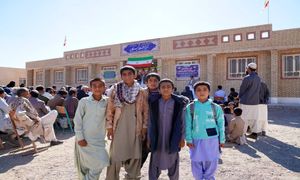 مدرسه 6 کلاسه علی آباد بمپور افتتاح شد