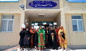 افتتاح دوازدهمین مدرسه بانک سامان در مناطق محروم